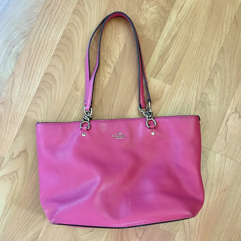 Pink Coach Purse